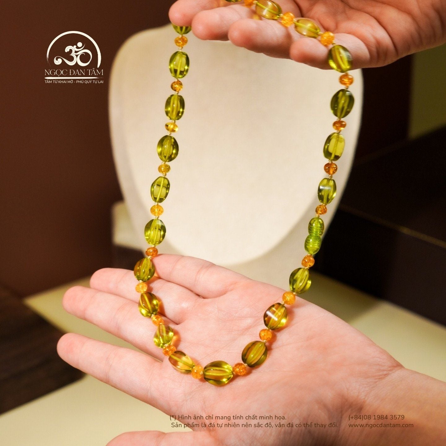  Vòng Cổ Thanh Phách Trái Khế 14gram 