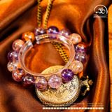  Vòng Tay Auralite Tím 13mm 