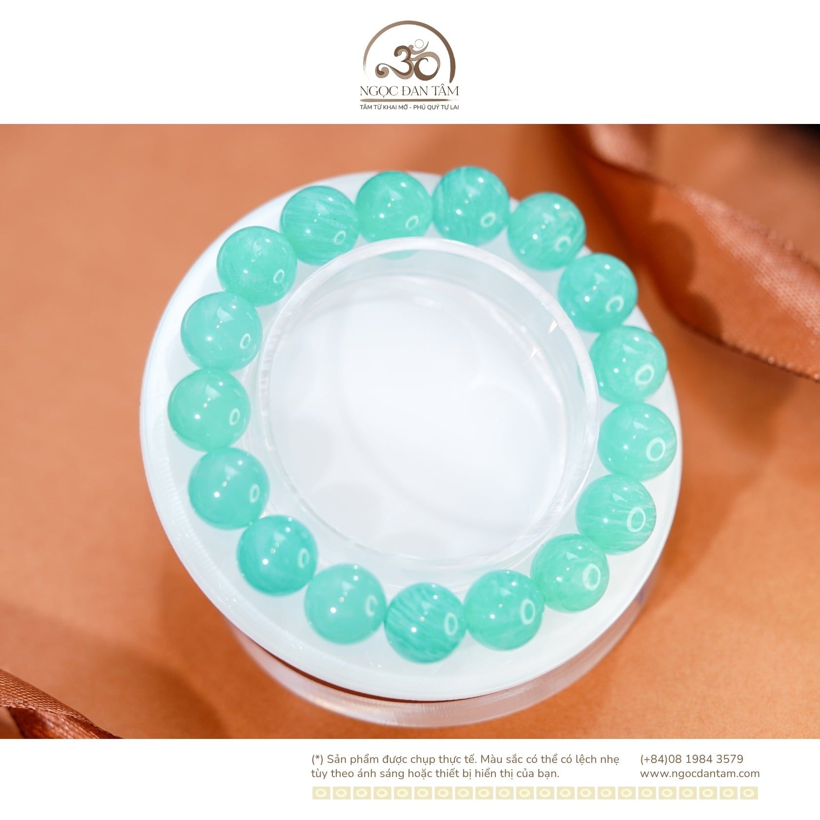  Vòng Tay Amazonite 11mm 5A 