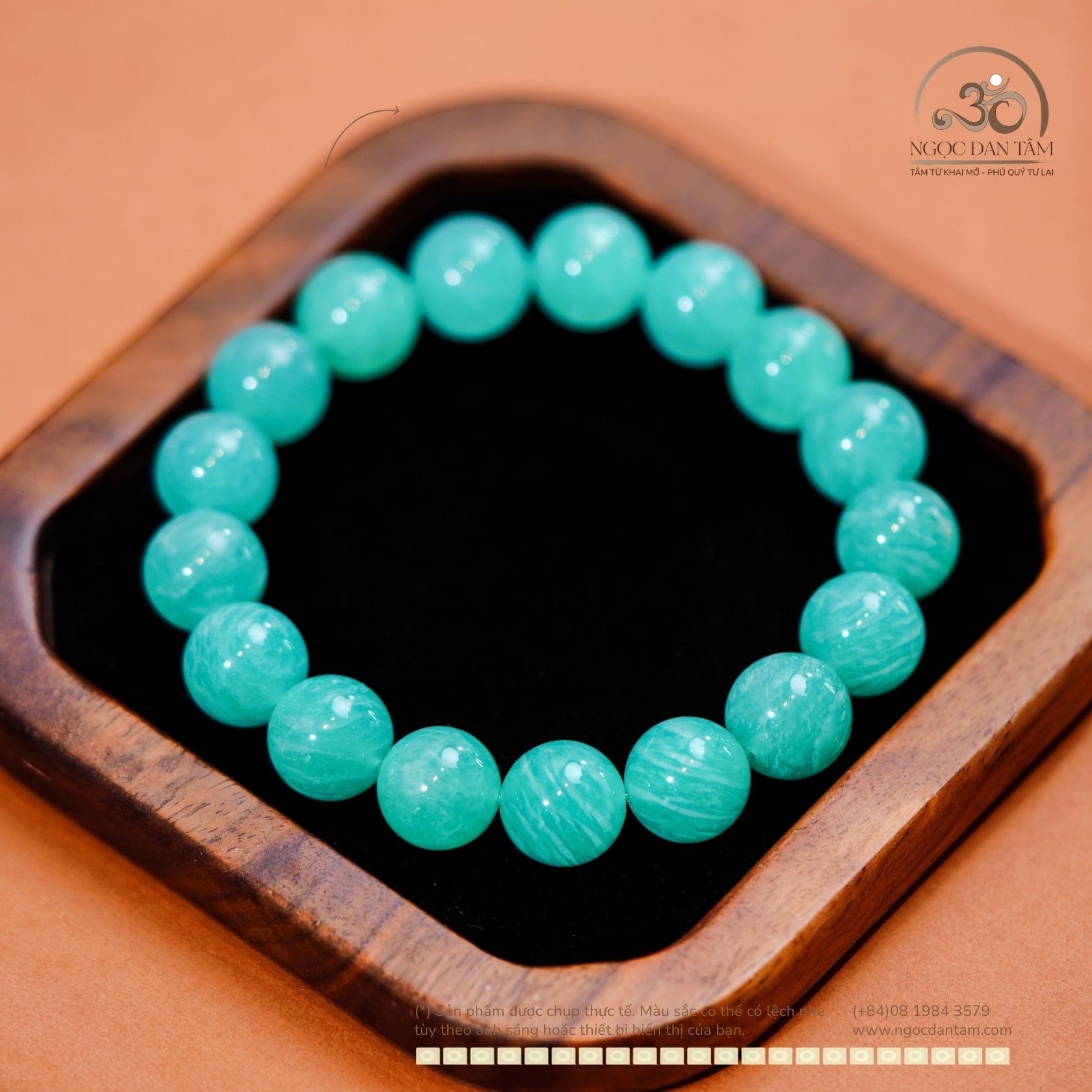  Vòng Tay Amazonite 11mm 5A 