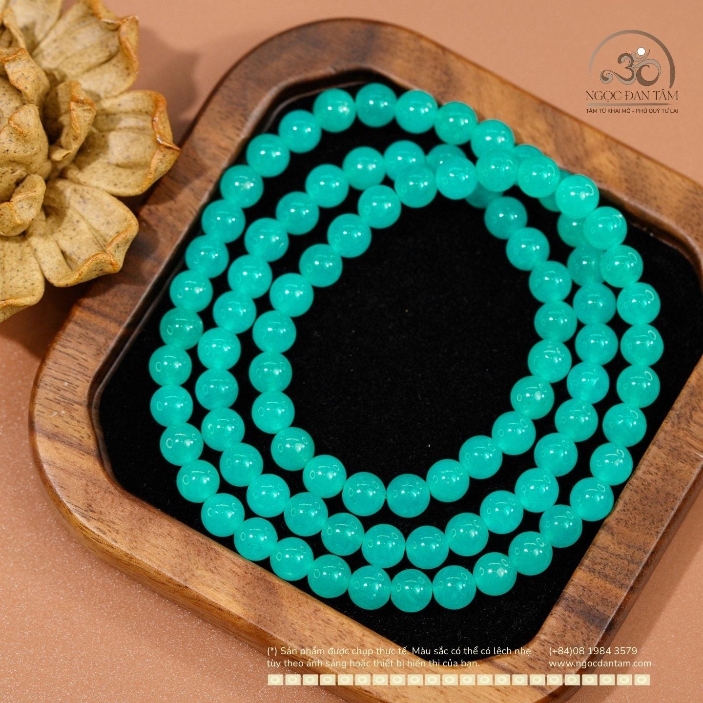  Chuỗi Vòng Tay Amazonite 6mm 5A 
