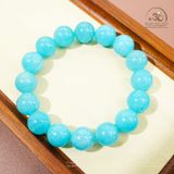  Vòng Tay Amazonite Vân Trắng 12mm 5A 