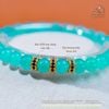  Vòng Tay Đá Amazonite 6mm 5A Phối Charm Vảy Rồng Đá Xanh 