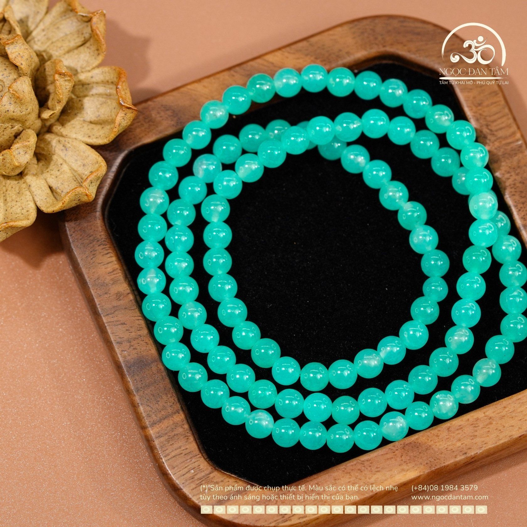  Chuỗi Vòng Tay Amazonite 5mm 5A 
