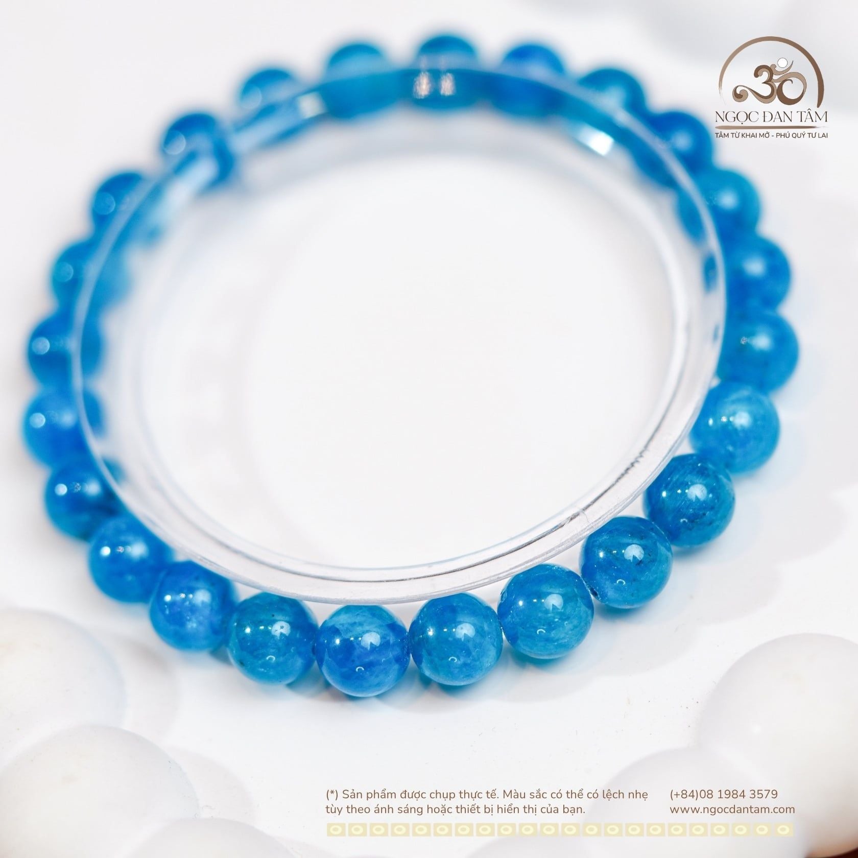 Vòng Tay Apatite 8mm 4A 