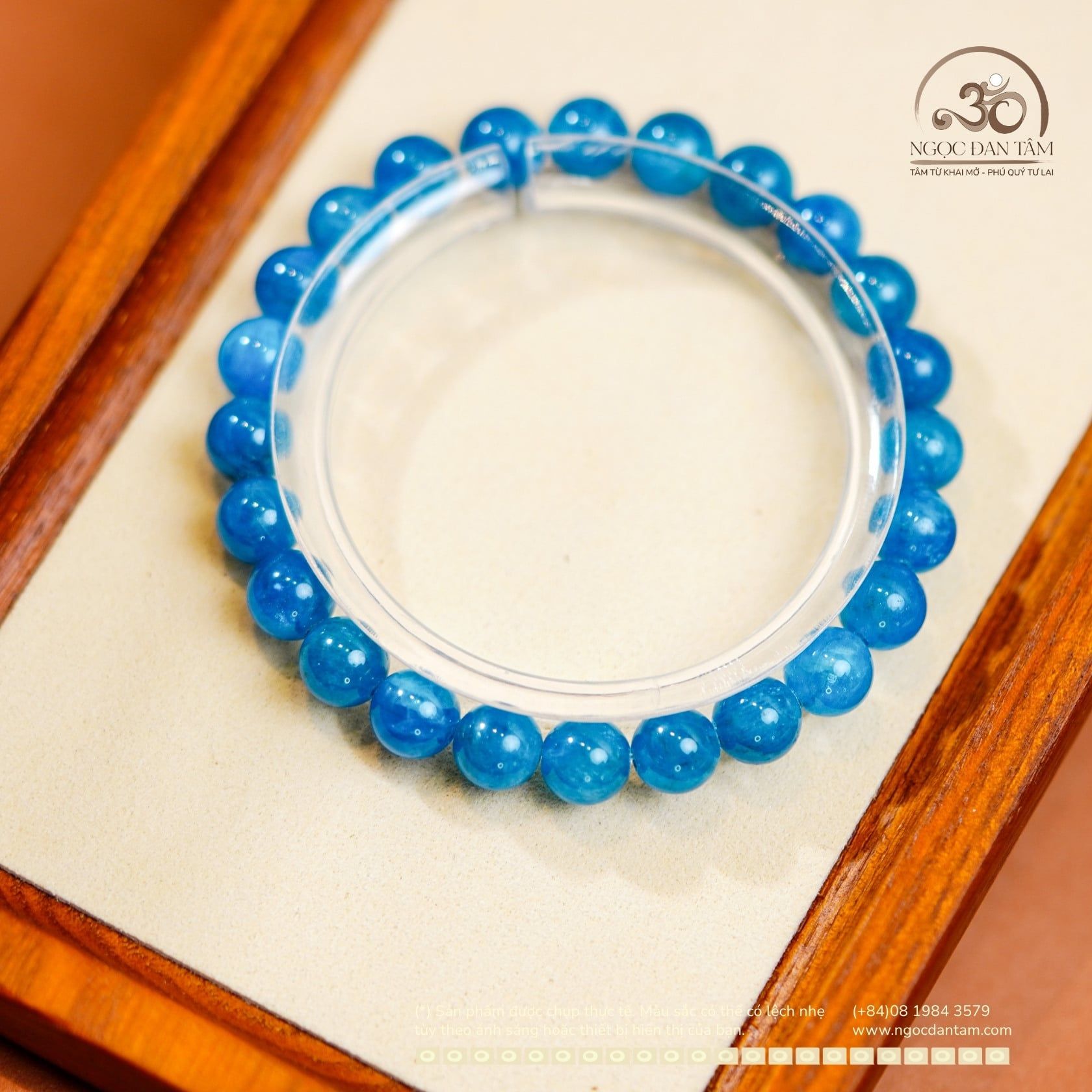  Vòng Tay Apatite 8mm 4A 