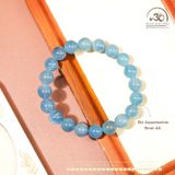  Vòng Tay Đá Aquamarine 9mm 4A 