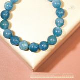  Vòng Tay Đá Aquamarine 11mm 4A 