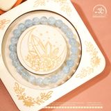  Vòng Tay Đá Aquamarine 7mm 3A 