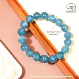  Vòng Tay Đá Aquamarine 11mm 4A 