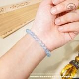  Vòng Tay Aquamarine 6mm 4A 