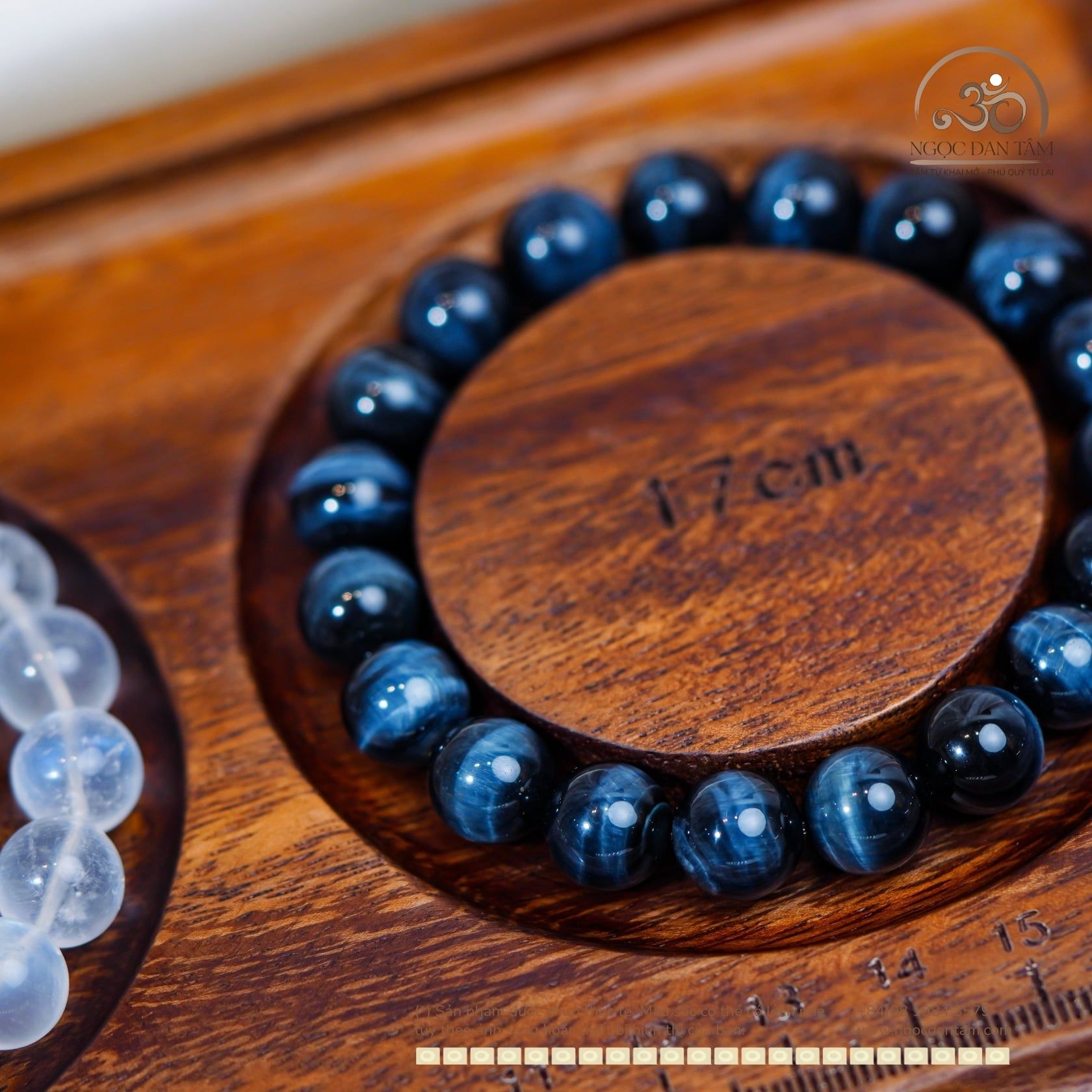  Vòng Tay Đá Mắt Chim Ưng 10mm 6A 