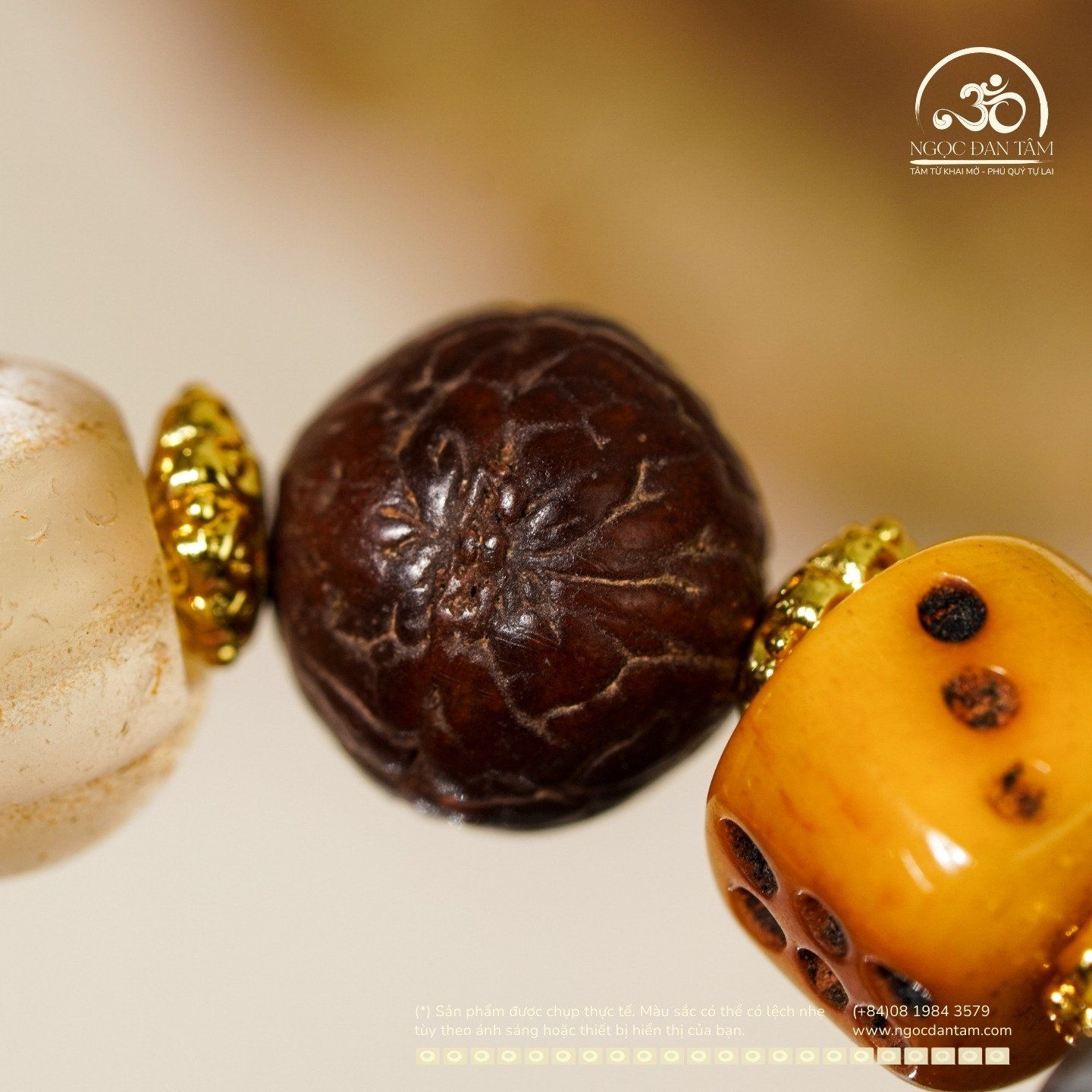  Vòng tay Dzi Phong Thủy Đa Sắc - 2 