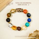  Vòng tay Dzi Phong Thủy Đa Sắc - 2 