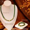  Bộ Trang Sức Đá Diopside Phối Charm Bánh Xe Pháp Luân 