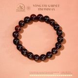  Vòng Tay Đá Garnet Tím 9mm 4A 