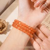  Vòng Tay Hồng Nhật Vận VIP 6,5mm 8A (Chuỗi Quấn Tay) 