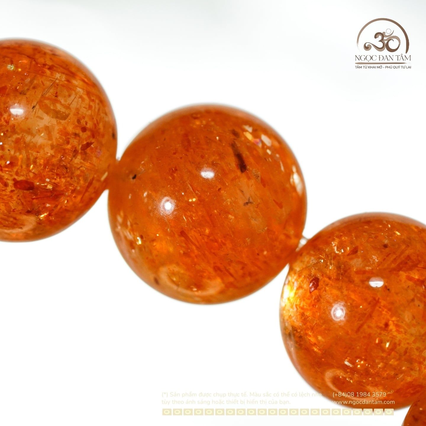  Vòng Tay Hồng Nhật Vận VIP 7-8mm 8A 