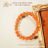  Vòng Tay Hồng Nhật Vận VIP 7-8mm 8A 