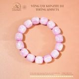  Vòng Tay Kunzite lu thống 11mm 5A 
