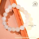  Vòng Tay Đá Mã Não Trắng 10mm 