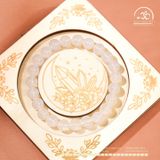  Vòng Tay Đá Mã Não Trắng 8mm 
