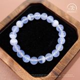  Vòng Tay Đá Mã Não Xanh Lace 8mm 4A 