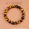 Vòng Tay Mắt Hổ Vàng Nâu 10mm 5A