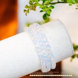  Chuỗi Vòng Tay Đá Mặt Trăng 5mm 6A 