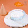  Vòng Tay Đá Mặt Trăng 6mm 3A Phối Aquamarine 6mm 3A 