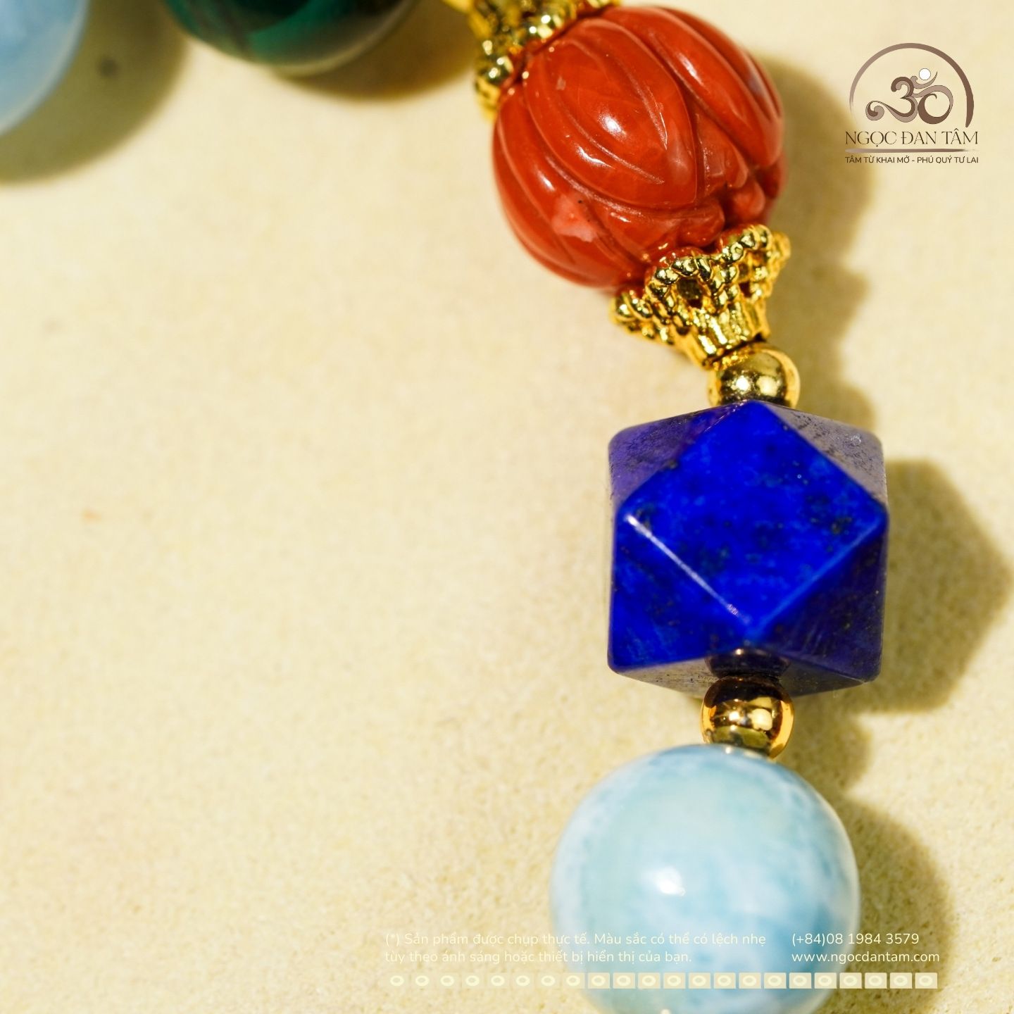  Vòng Tay Dzi Mai Rùa Phong Thủy Đa Sắc 