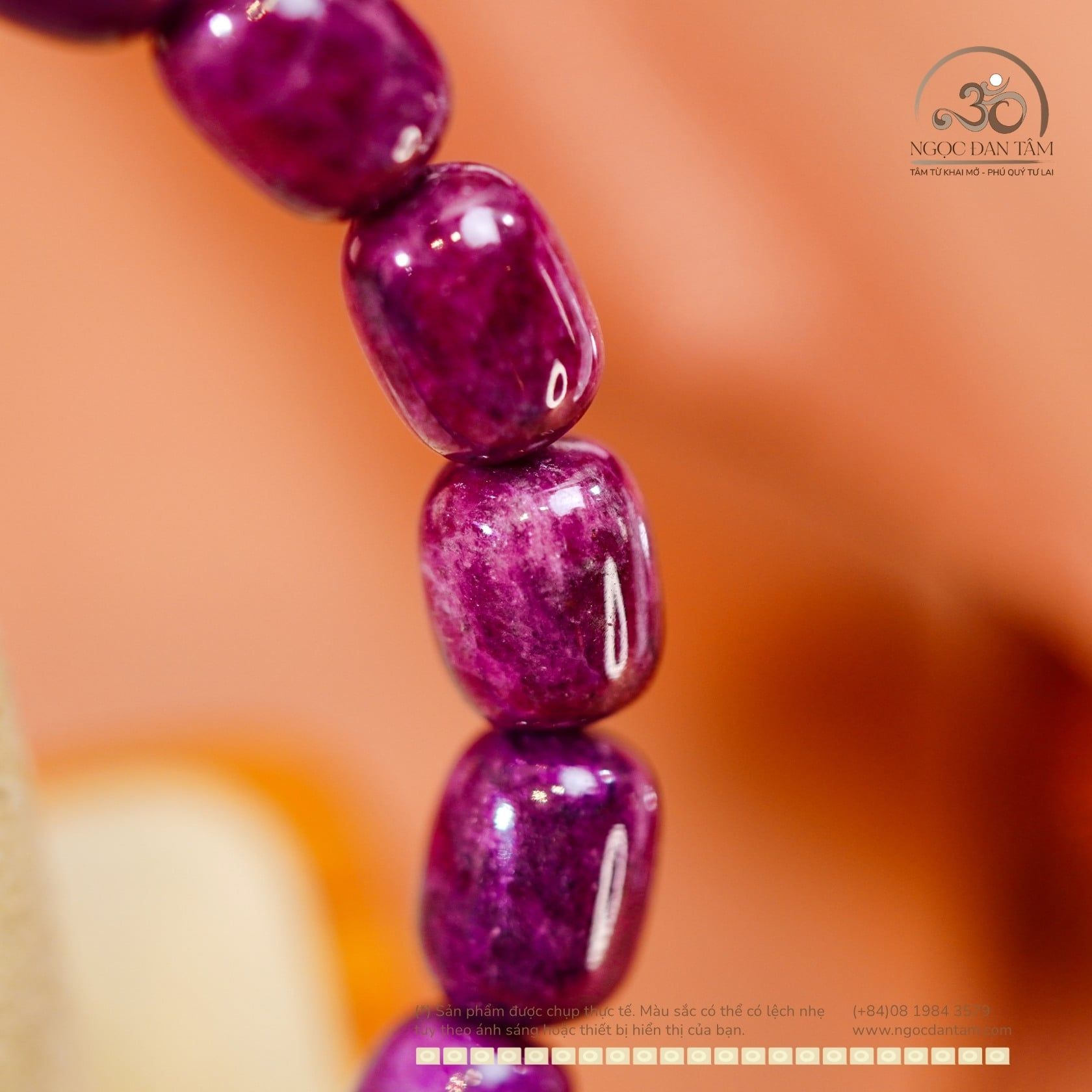  Vòng Tay Ruby Nam Phi Lu Thống 