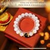  Vòng Tay Selenite 10mm 3A Phối Thạch Anh Khói 12mm 2A 