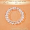  Vòng Tay Thạch Anh Ưu Linh Trắng 8mm 