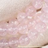  Vòng Tay Đá Thạch Anh Hồng Đậm 6mm 5A 