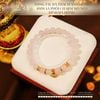  Vòng Tay Thạch Anh Hồng 8mm 4A Phối Charm Mỏ Neo Đính Đá Hồng 