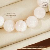  Vòng Tay Thạch Anh Hoa Tuyết 13mm 5A 