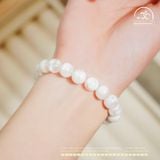  Vòng Tay Thạch Anh Hoa Tuyết 10mm 5A 