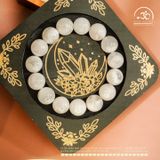  Vòng Tay Thạch Anh Hoa Tuyết 12mm 5A 
