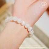  Vòng Tay Thạch Anh Hoa Tuyết 11mm 5A 