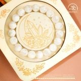  Vòng Tay Thạch Anh Hoa Tuyết 10mm 5A 