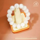  Vòng Tay Thạch Anh Hoa Tuyết 12mm 5A 