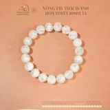  Vòng Tay Thạch Anh Hoa Tuyết 10mm 5A 