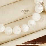  Vòng Tay Thạch Anh Hoa Tuyết 10mm 5A 