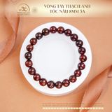  Vòng Tay Thạch Anh Tóc Nâu 8mm 5A 