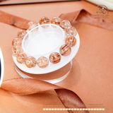  Vòng Tay Thạch Anh Tóc Nâu 14mm 8A VIP 