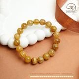  Vòng Tay Thạch Anh Tóc Vàng 10mm 8A 