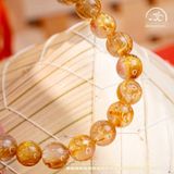  Vòng Tay Đá Thạch Anh Tóc Vàng 8mm 8A 