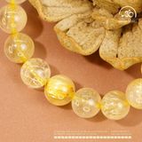  Vòng Tay Thạch Anh Tóc Vàng 10mm 5A 