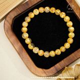  Vòng Tay Đá Thạch Anh Tóc Vàng VIP 7mm 8A 